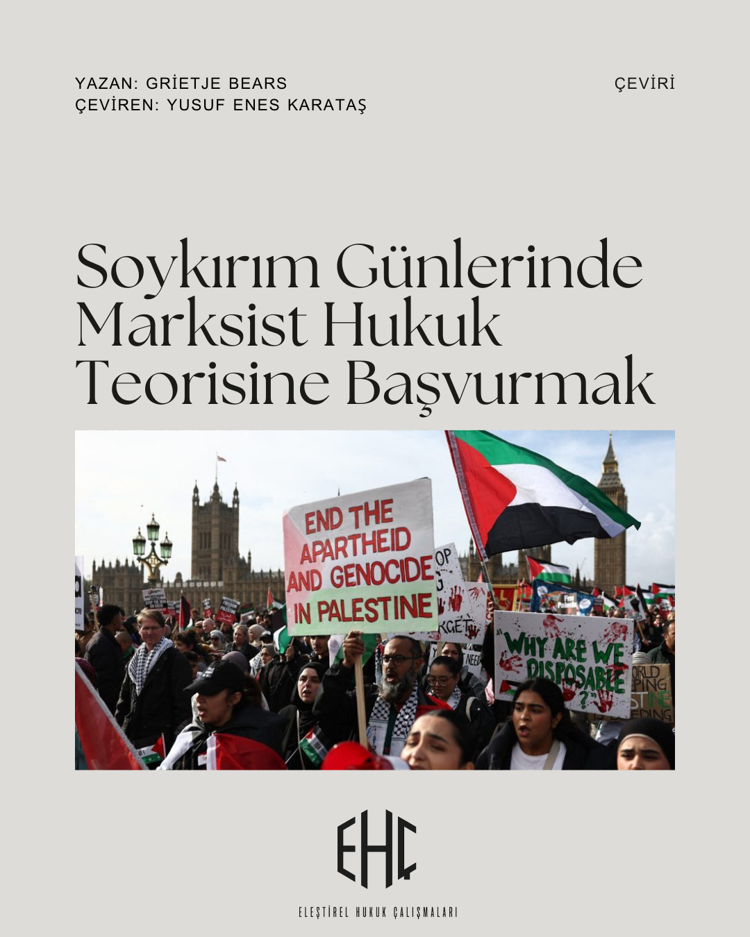 Soykırım Günlerinde Marksist Hukuk Teorisine Başvurmak