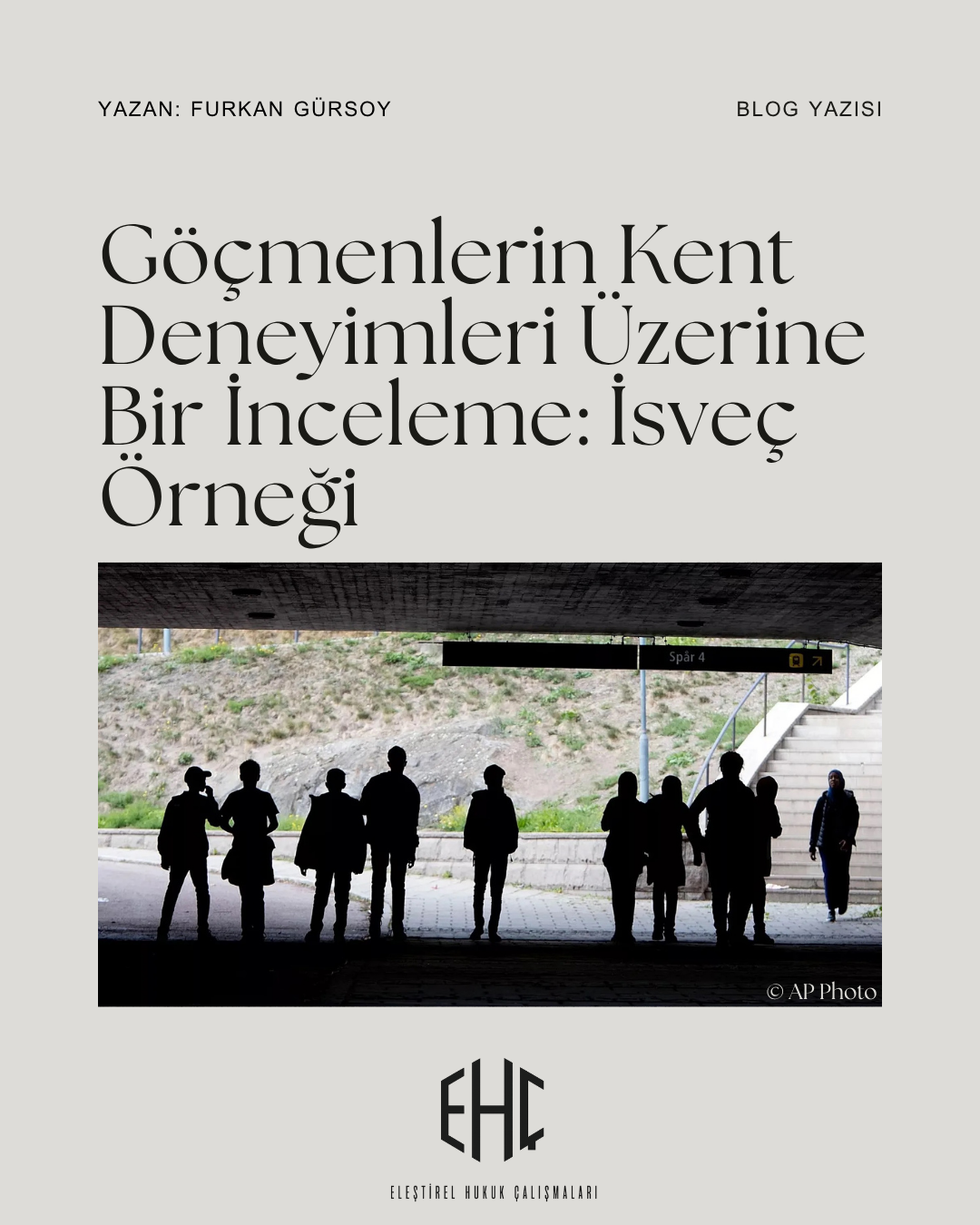 Göçmenlerin Kent Deneyimleri Üzerine Bir İnceleme: İsveç Örneği