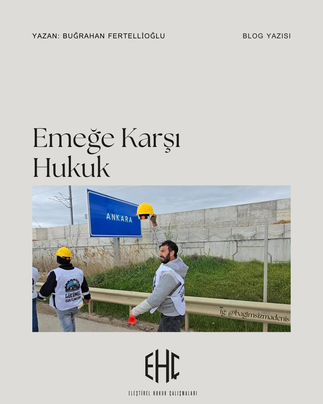 Emeğe Karşı Hukuk